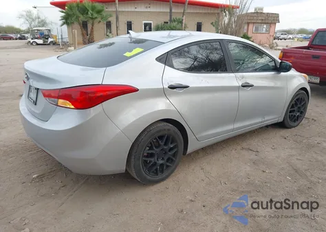 2013 Hyundai Elantra Gls z USA, uszkodzony, nr VIN 5NPDH4AE2DH343543